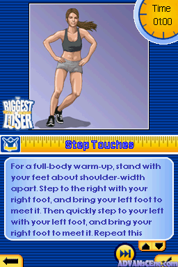 The Biggest Loser screenshot 3 for Nintendo DS
